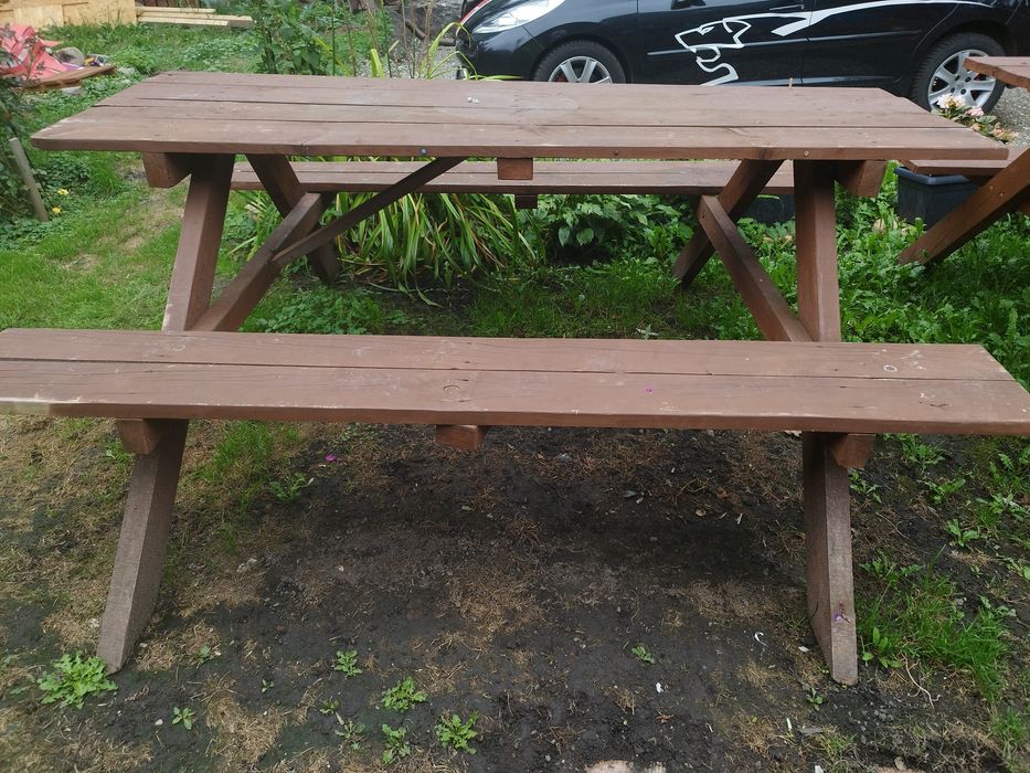 Stół / Ława / Ławka  ogrodowa