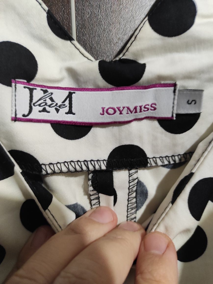Sukienka Joymiss 34 XS panterka i grochy