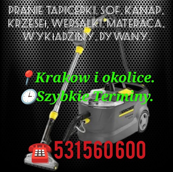 Pranie Tapicerki. Szybkie Terminy.