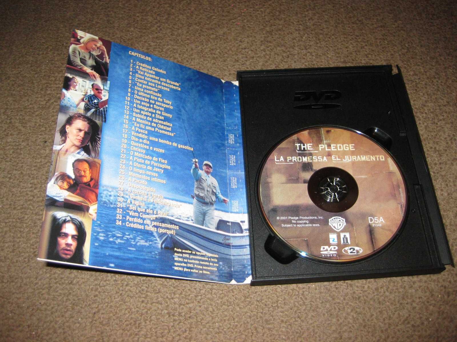 DVD "A Promessa" com Jack Nicholson/Snapper/Raro!