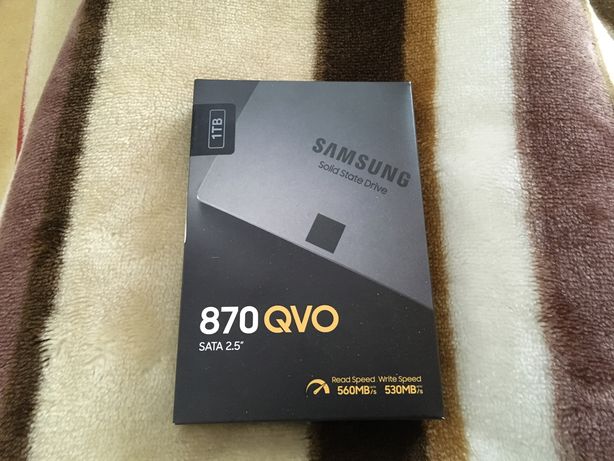 Sprzedam fabrycznie nowy dysk SSD Samsung 870 QVO 1TB 2,5”