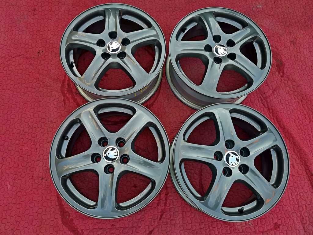 ALUFELGI 15' SKODA Scala FABIA KAMIQ - ET38 - 5x100 - j.NOWE