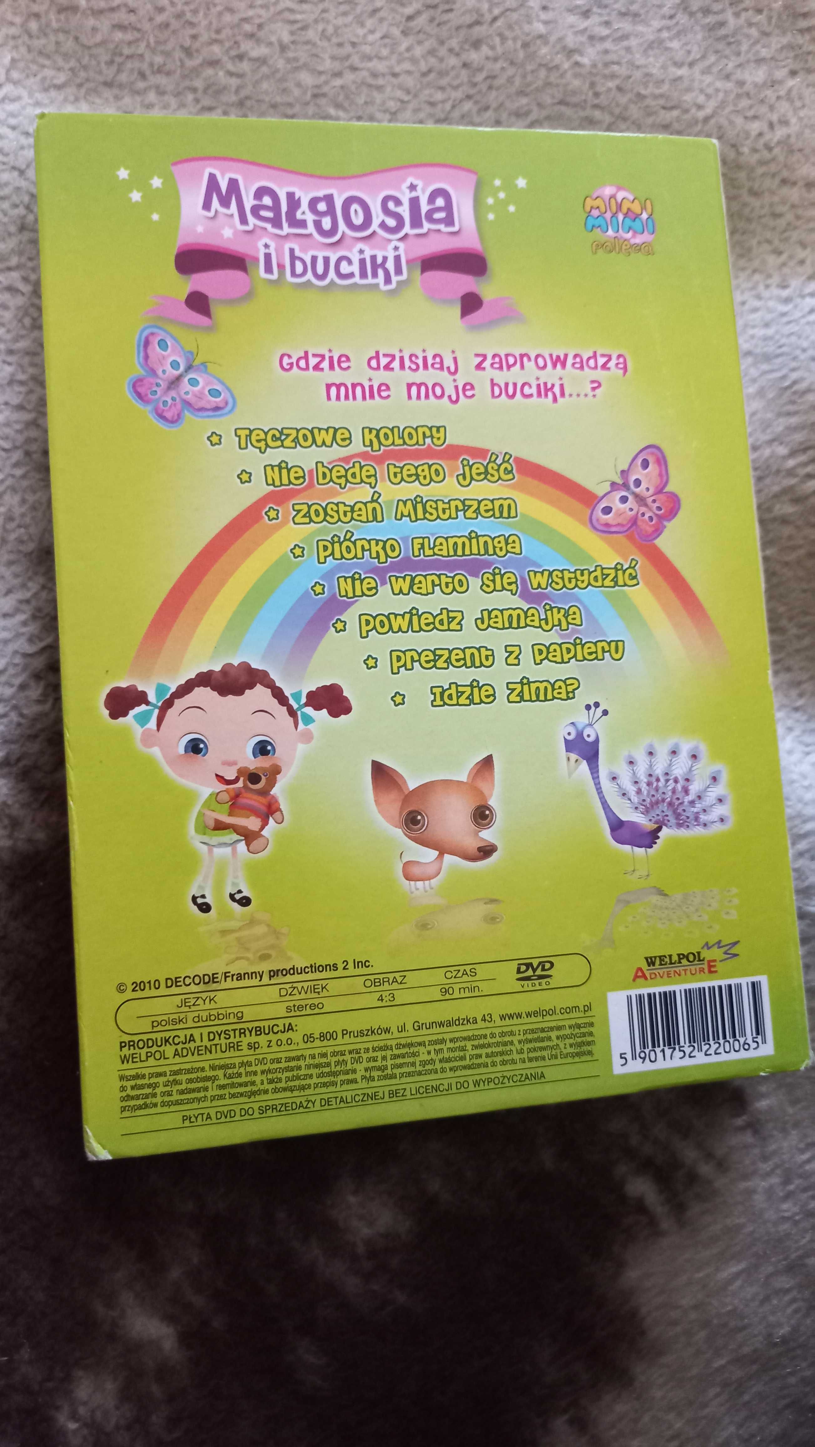 Bajki DvD Pszczółka Maja i inne