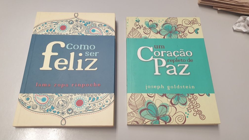 Um coração repleto de paz e  Como ser feliz