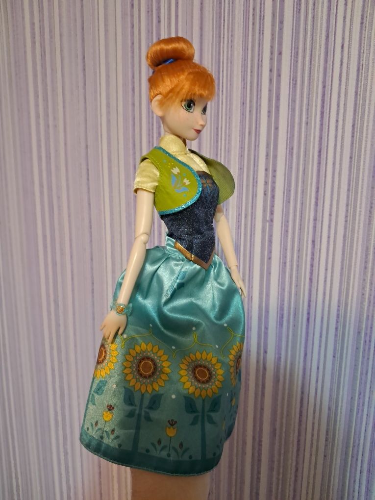 Disney Frozen Кукла Анна в весеннем наряде Холодное сердце