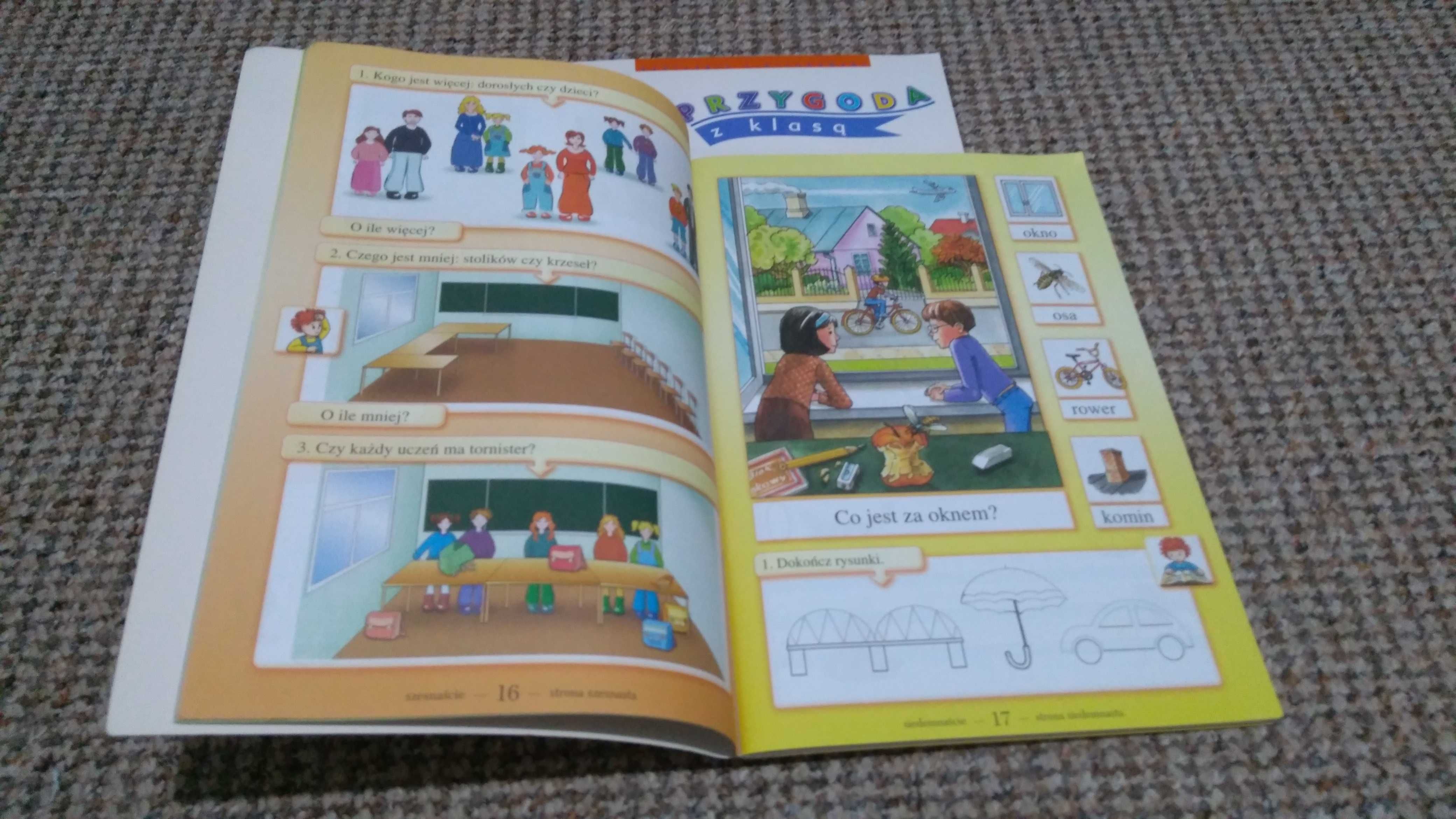 Przygoda z klasą 1 książka ucznia edukacja wczesnoszk.pisanie liczenie