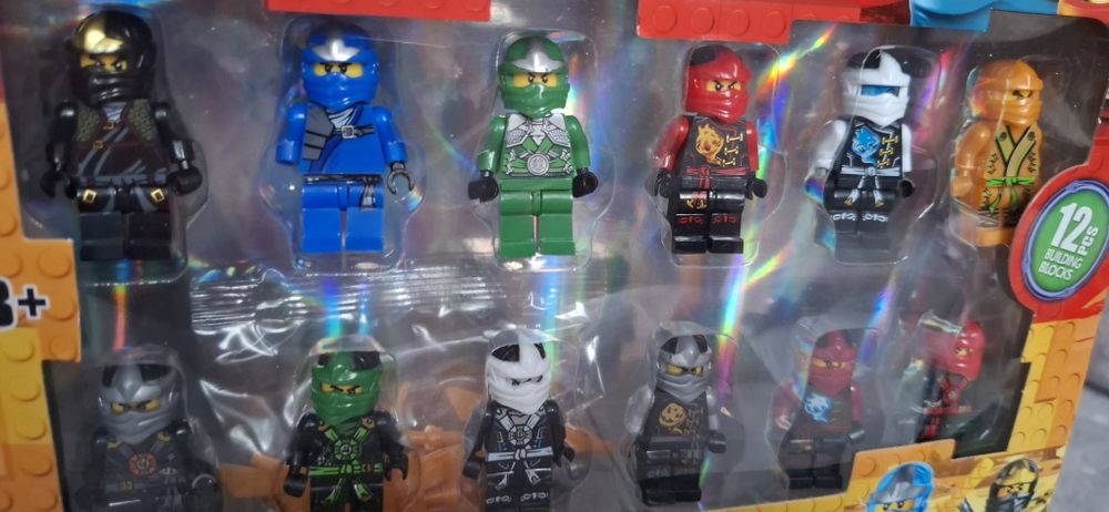 Figurki Ninjago 12 sztuk, figurki do klocków lego