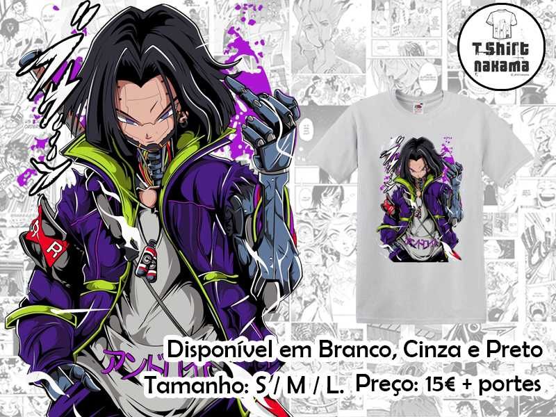 T-Shirt do Android 17