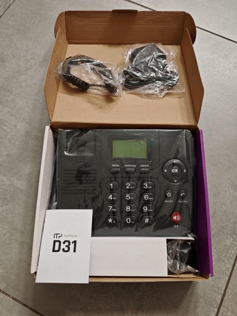 myPhone SOHO Line D31 telefon stacjonarny