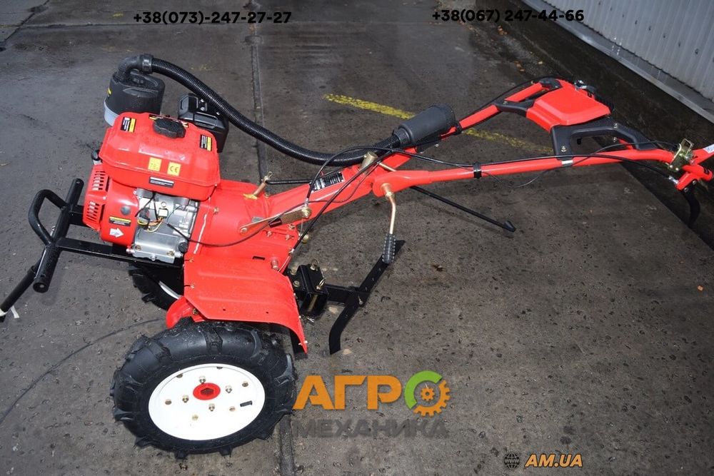 Мотоблок бензиновий FORTE 1050G NEW колеса 10"