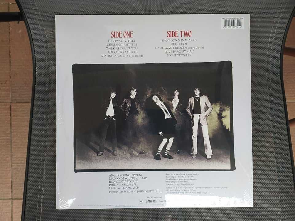 lp acdc AC/DC-"Highway To Hell" (Płyta Analogowa), folia, nowa