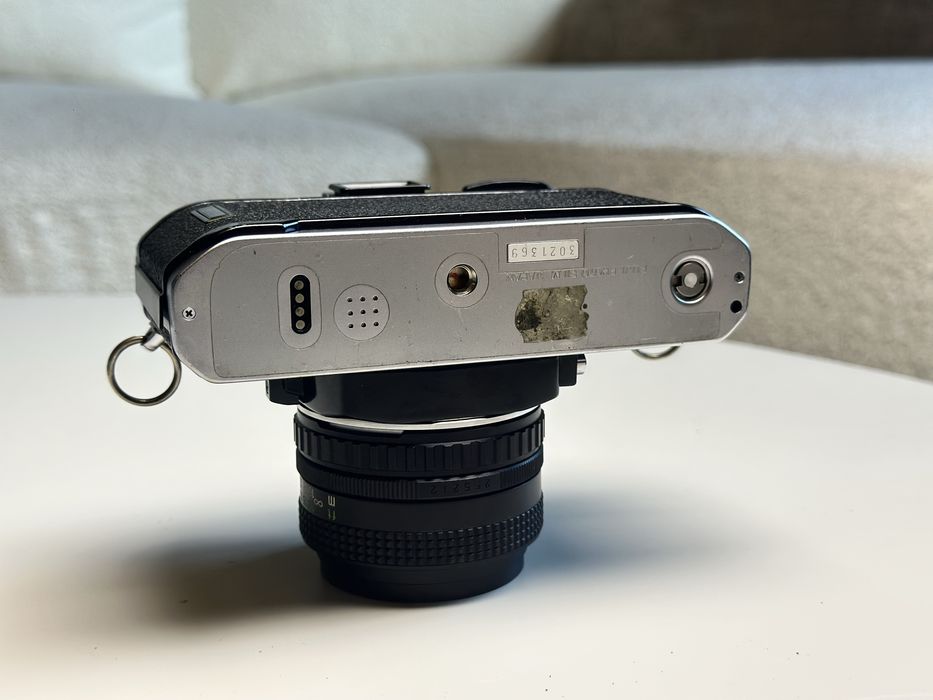 Fujica AX-1 55mm f2.2 aparat analogowy zadbany