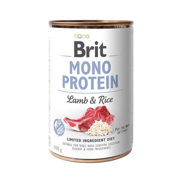 Brit monoprotein różne smaki 400g