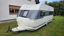 Hobby 540UL  Zadbana Mover Solar Duża lodówka POdkowa