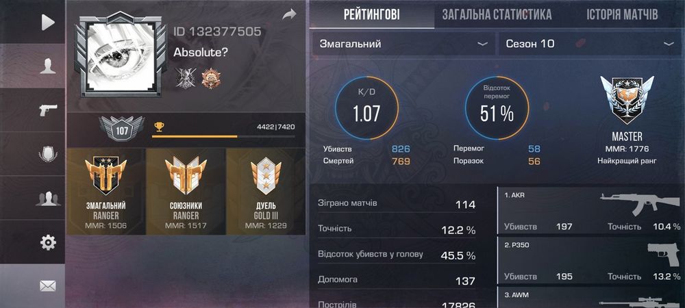 Акаунт Стендоф 2