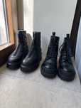 Кожаные ботинки в стиле Balenciaga 39(25 см)+ The row 39