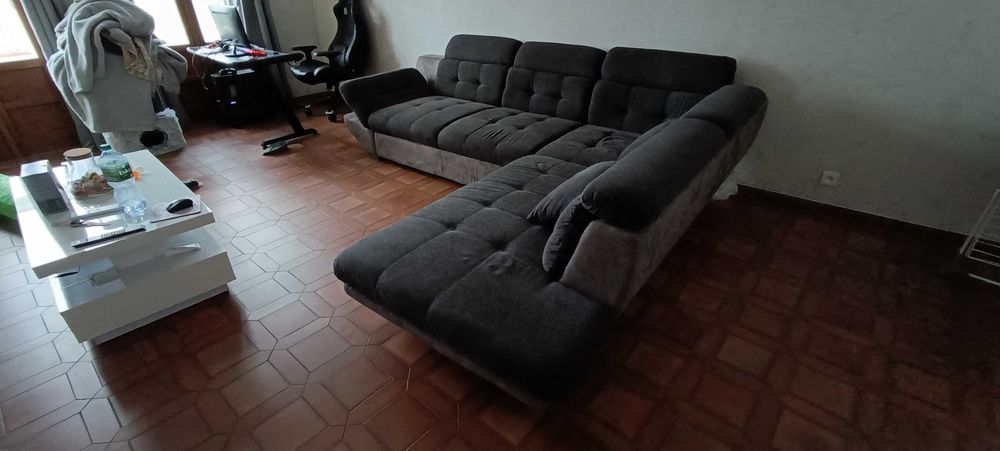 Sofá de canto conversível