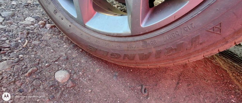 Felgi aluminiowe alufelgi koła opony Citroen c5 III x7 17' ET32 5x108