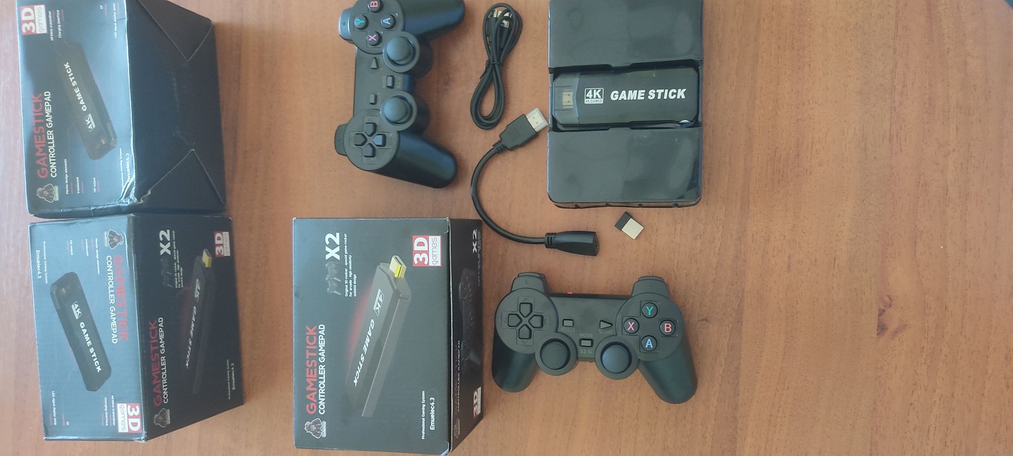 Ігрова бездротова приставка game stick M15 pro plus M8 X2 (plus) M8pro