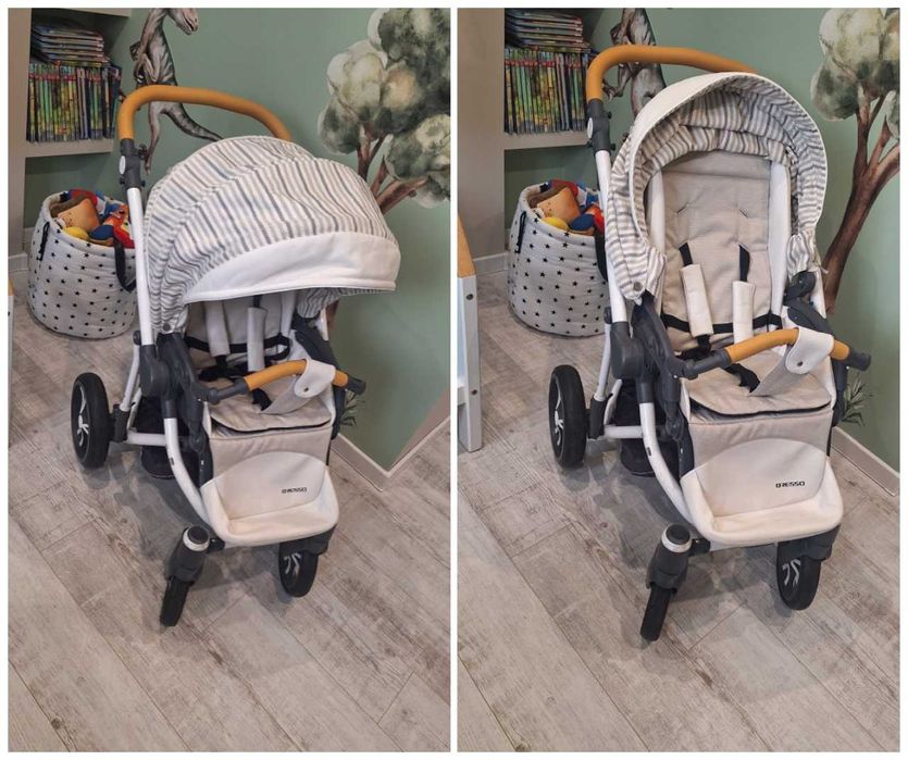Wózek Bebetto bresso premium class 2w1 GRATIS otulacz Jukki