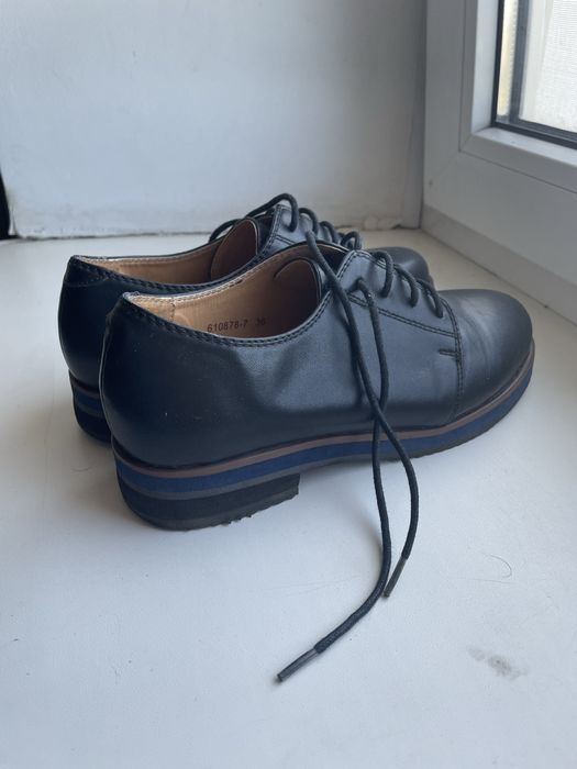 Туфлі оксфорди жіночі 36 розмір