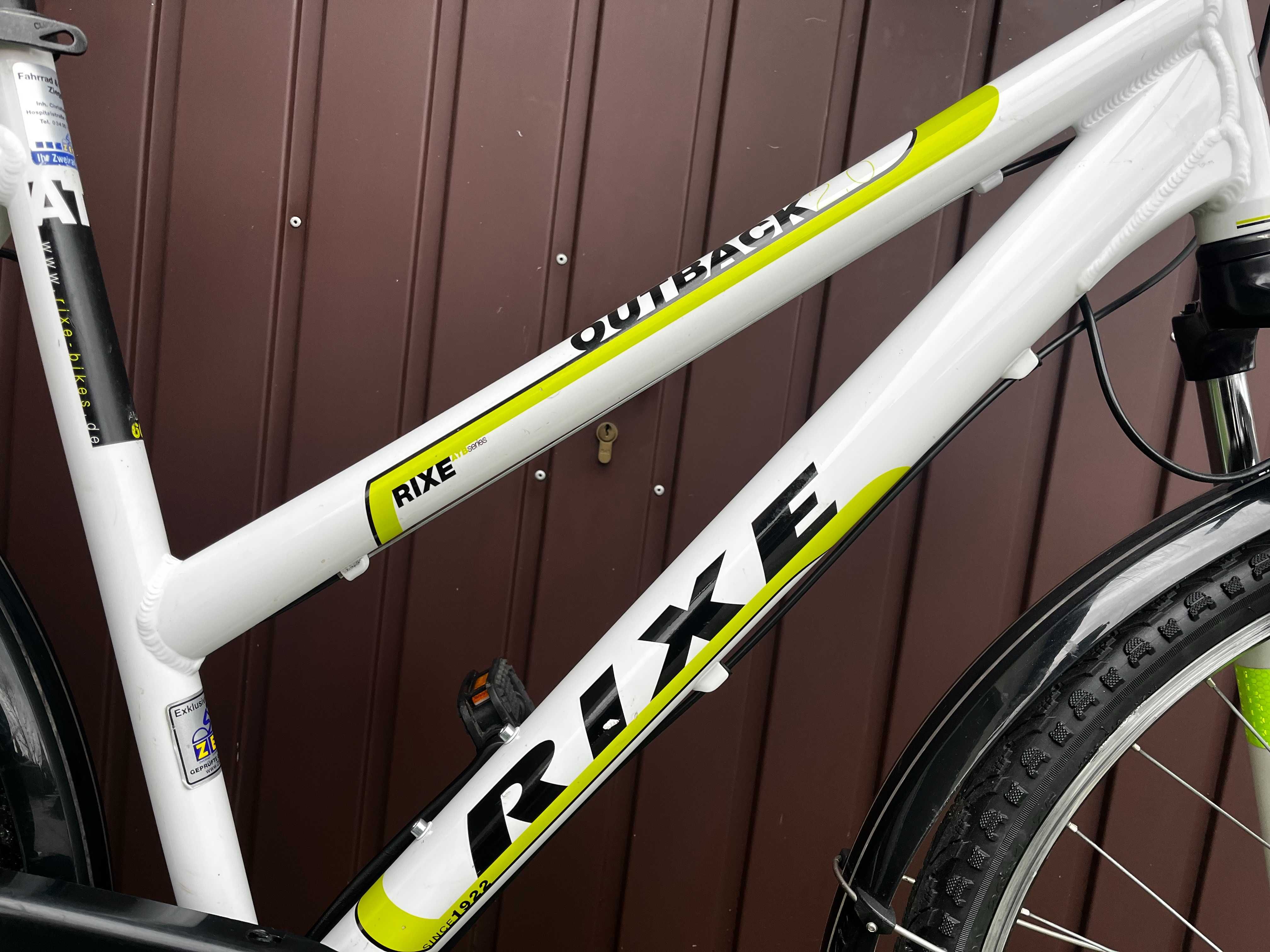 Rower RIXE OUTBACK/alu./amor./koła 26"/prądnica/Shimano NEXUS 7