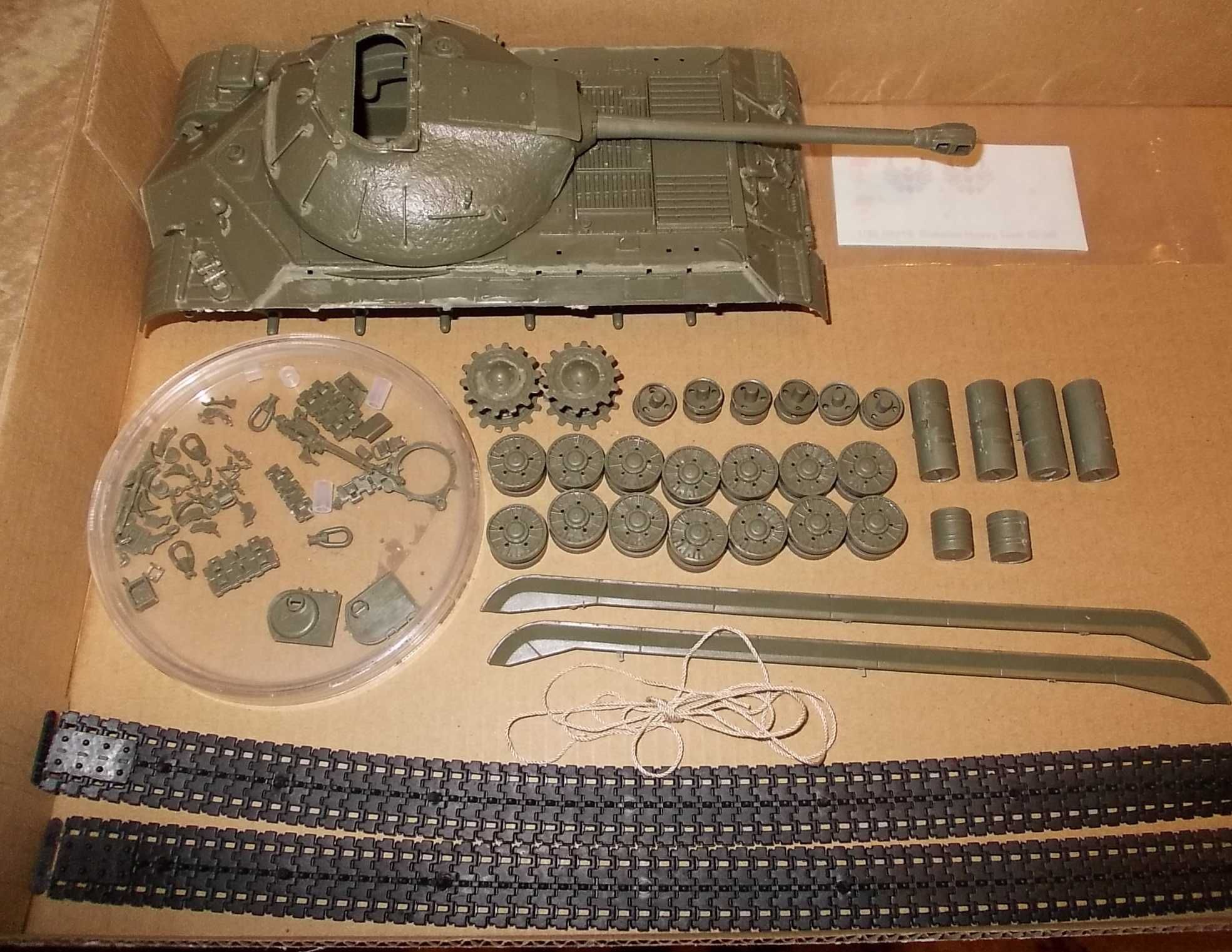 Model czołgu - IS3 /JS3 / IS-3M - Trumpeter 00316 (skala 1:35)