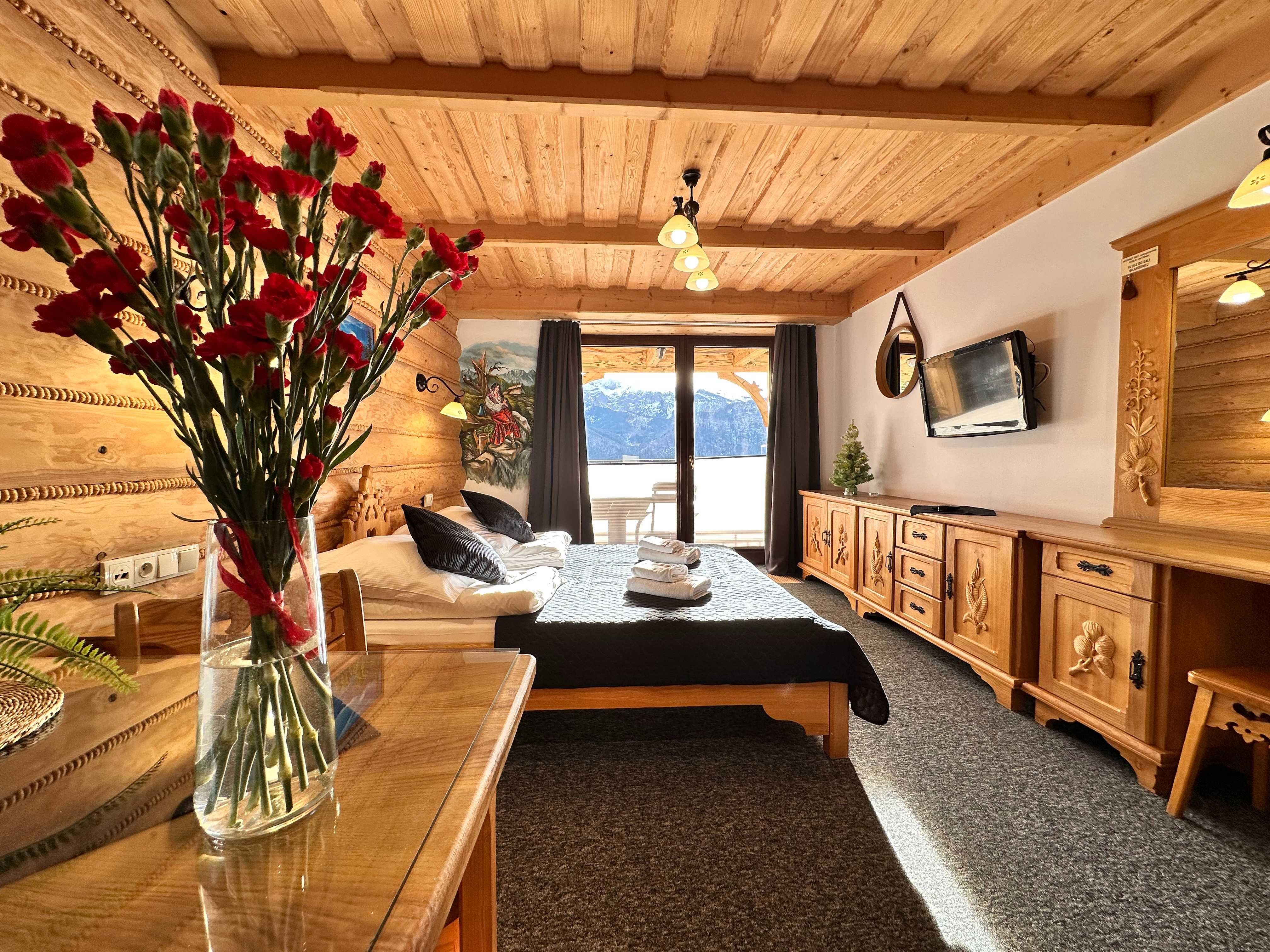 Apartamenty w Kościelisku z kominkiem i magicznym widokiem na Tatry!