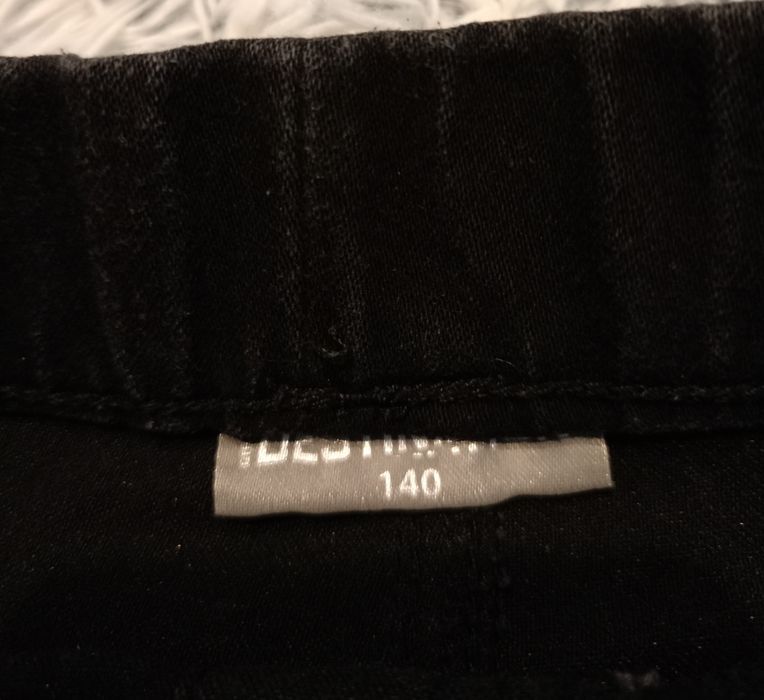Jegginsy czarne r. 140