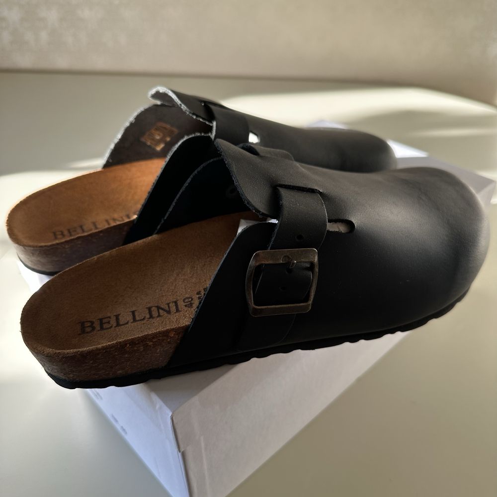 Bellini. Чоловічі шльопанці. Оригінал. Шкіра. Нові. Розмір 40-45