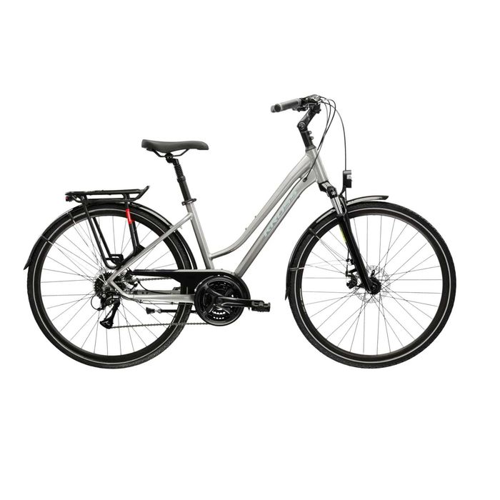 Rower trekkingowy Kross Trans 3.0 D 28 L srebrny