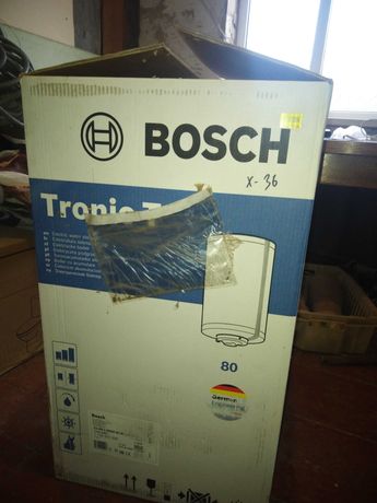 Водонагреватель электрический бойлер Bosch Tronic 2000 80л. Новый