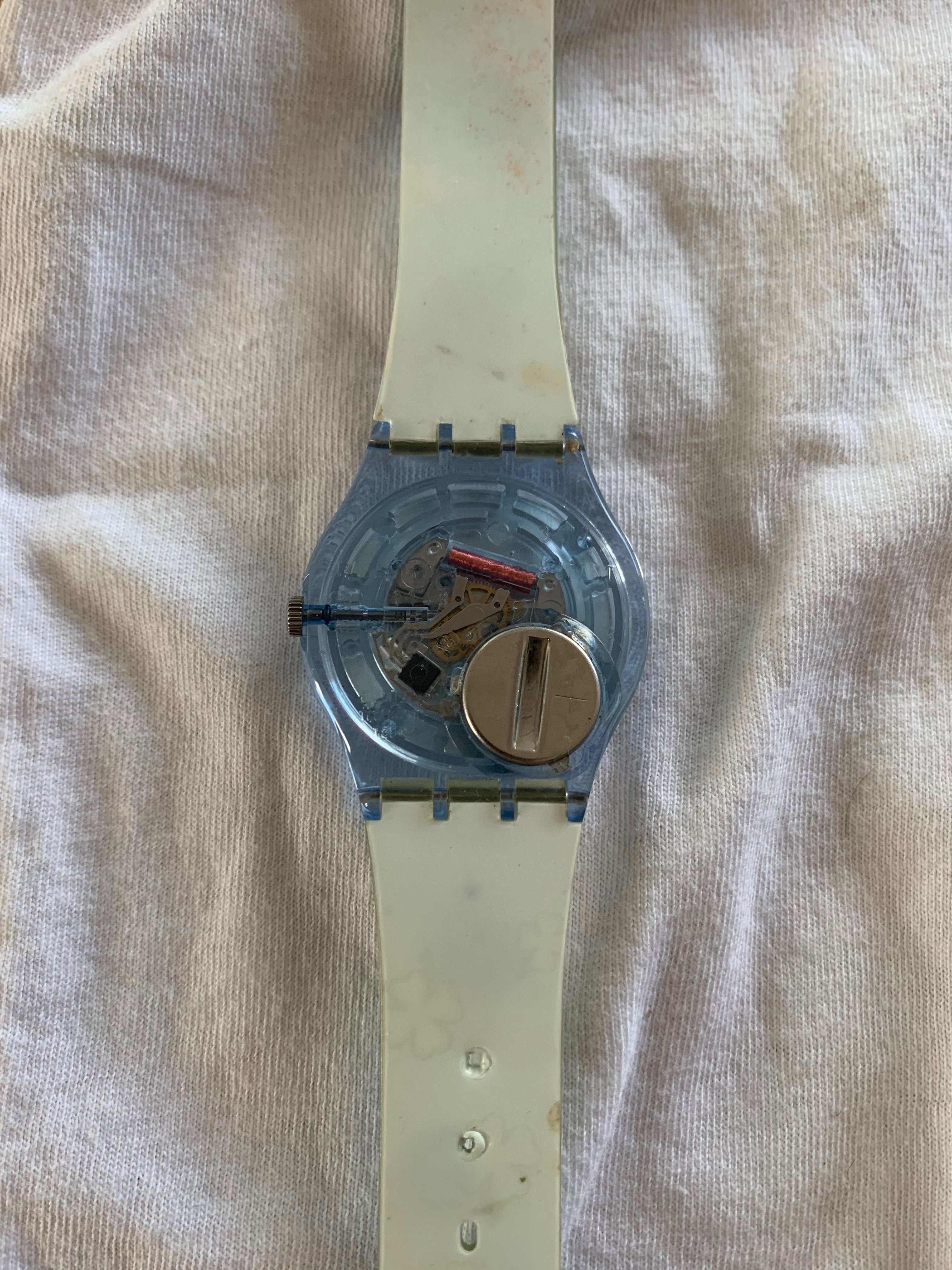 2 relógios marcas swatch/ polar