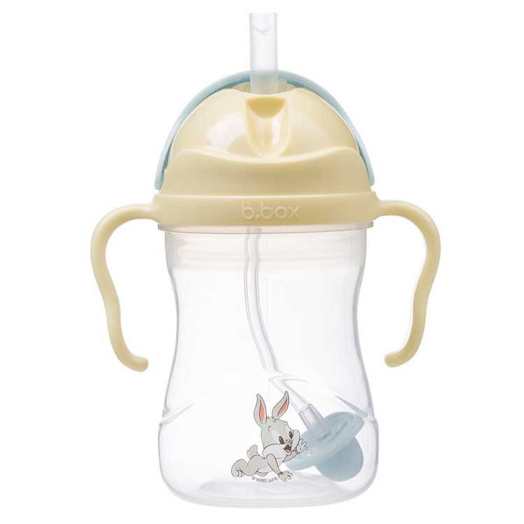 Looney Tunes by b.box bidon dla dzieci kubek niekapek ze słomką 240 ml