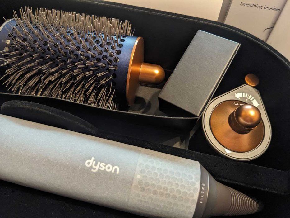 Стайлер Dyson Complete Long Volumise Prussian Blue/Copper оригінал