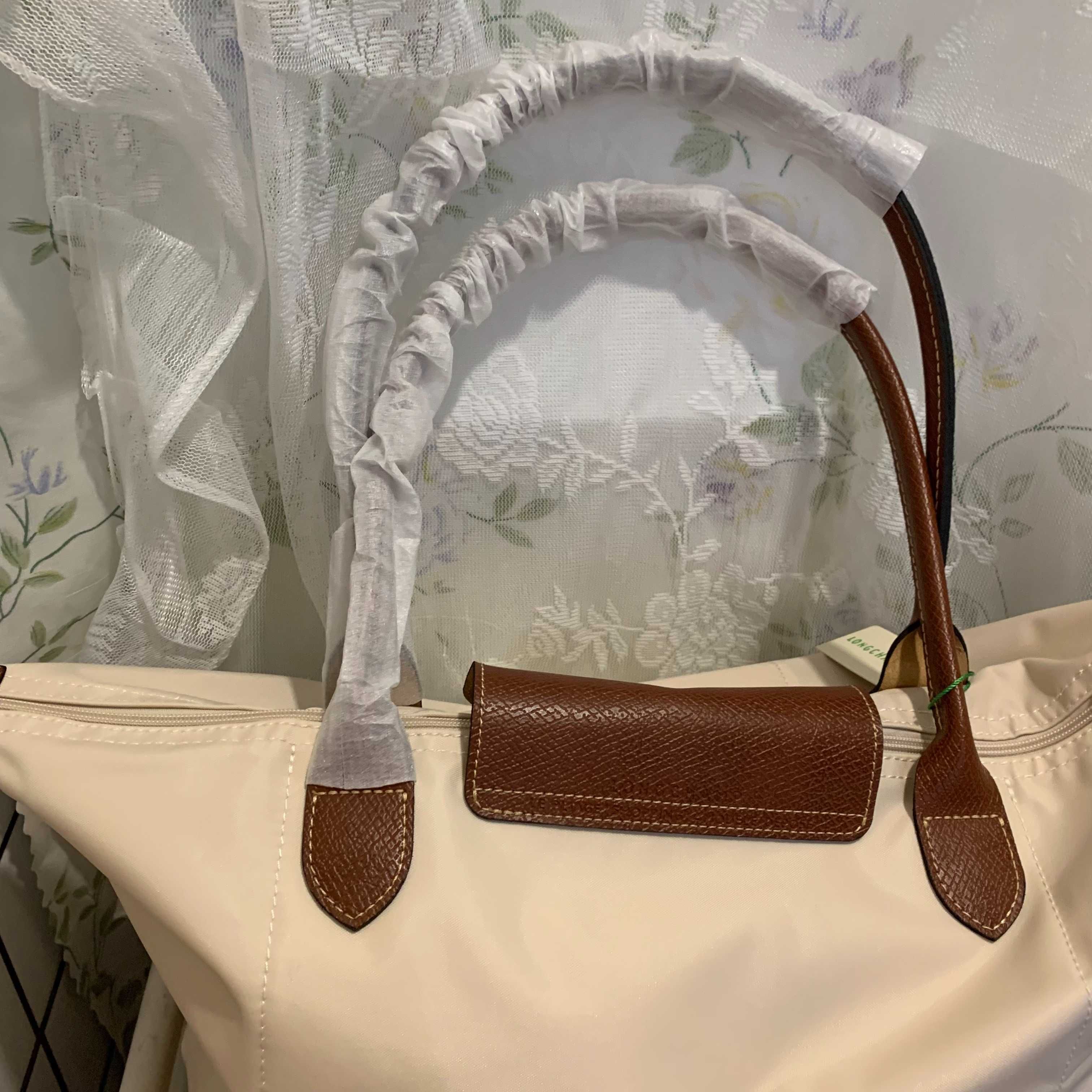 LongChamp Torba torebowa LE PLIAGE ORIGINAL L, Biały papierowy