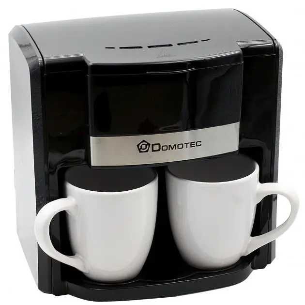 Кофеварка капельная Domotec  Черная