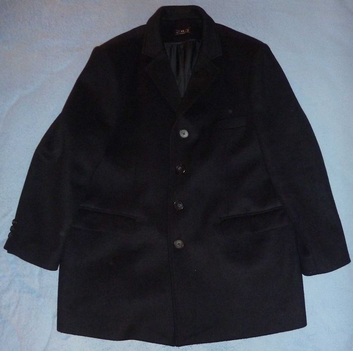 Sobretudo curto caxemira não usado T4L XXL