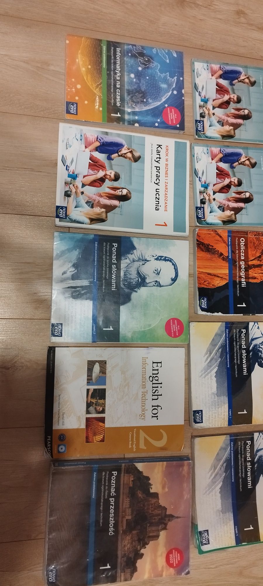 Książki do 1 klasy liceum, technikum
