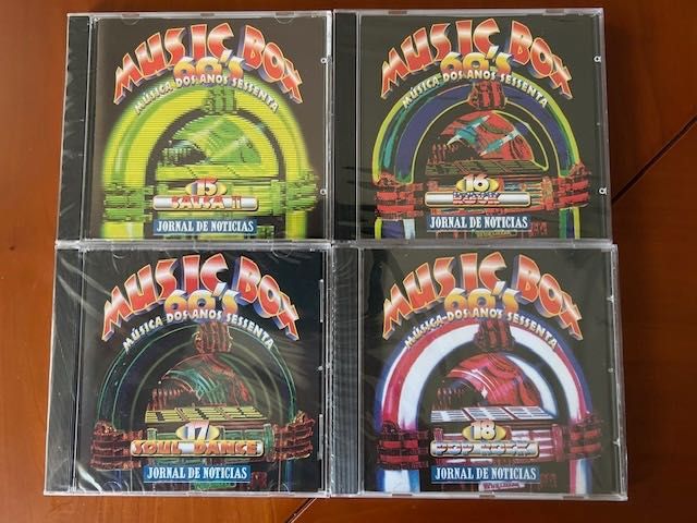 Coleção 16 CD de Música dos Anos Sessenta por tudo  12€