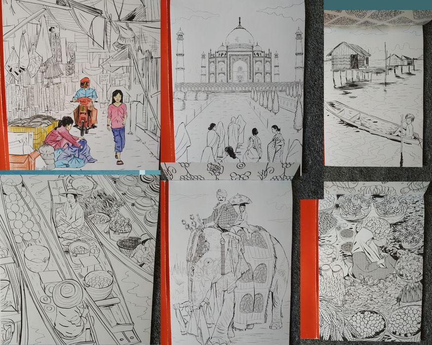 Sprzedam nową kolorowankę + druga w gratisie