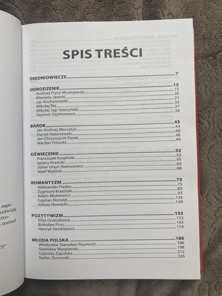 Wielcy twórcy literatury polskiej i ich dzieła