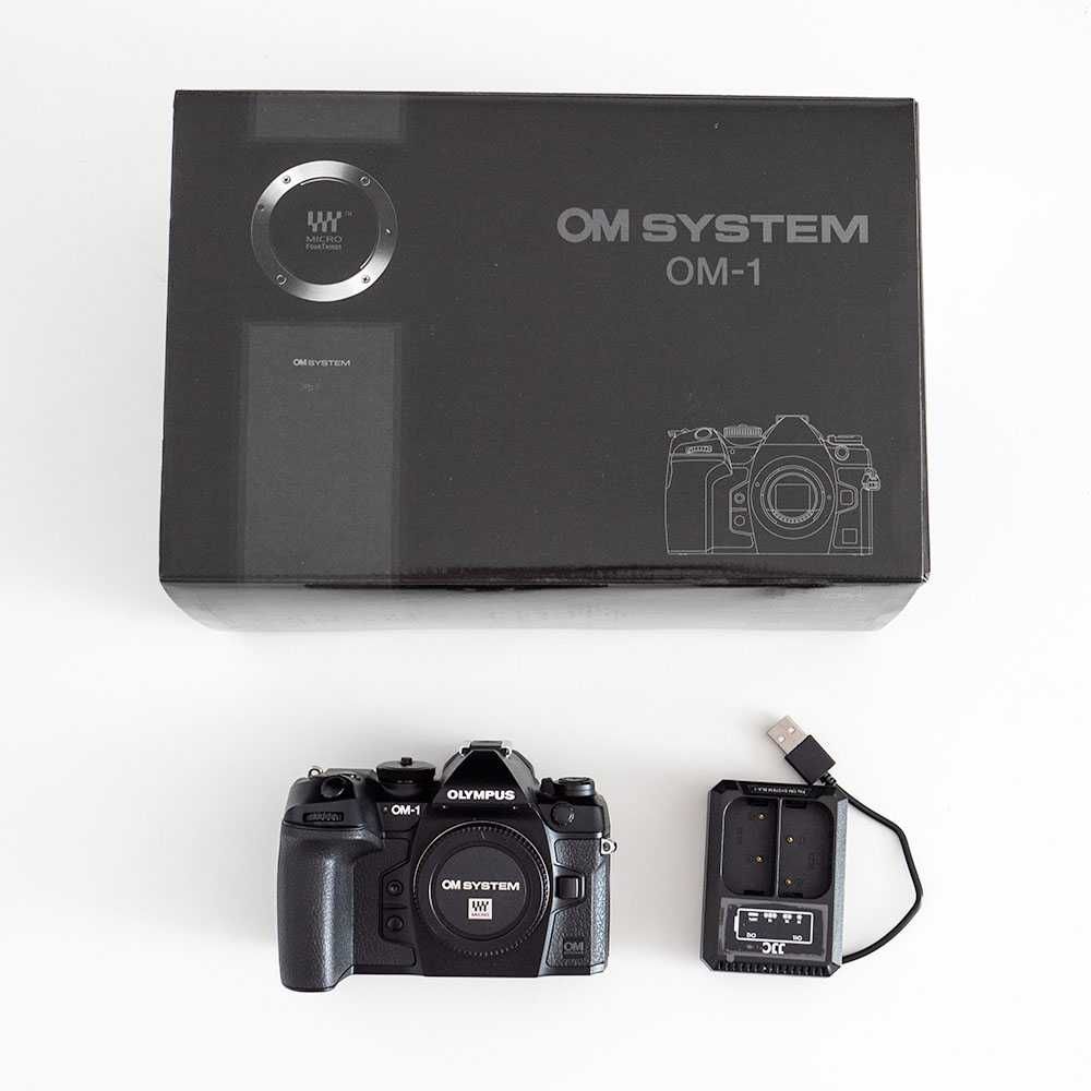 Olympus OM-1 com mais de 2 anos de garantia