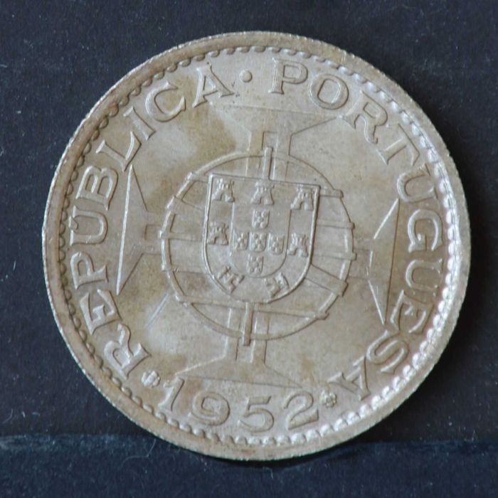 Macau 5 patacas  1952 - olx X10203