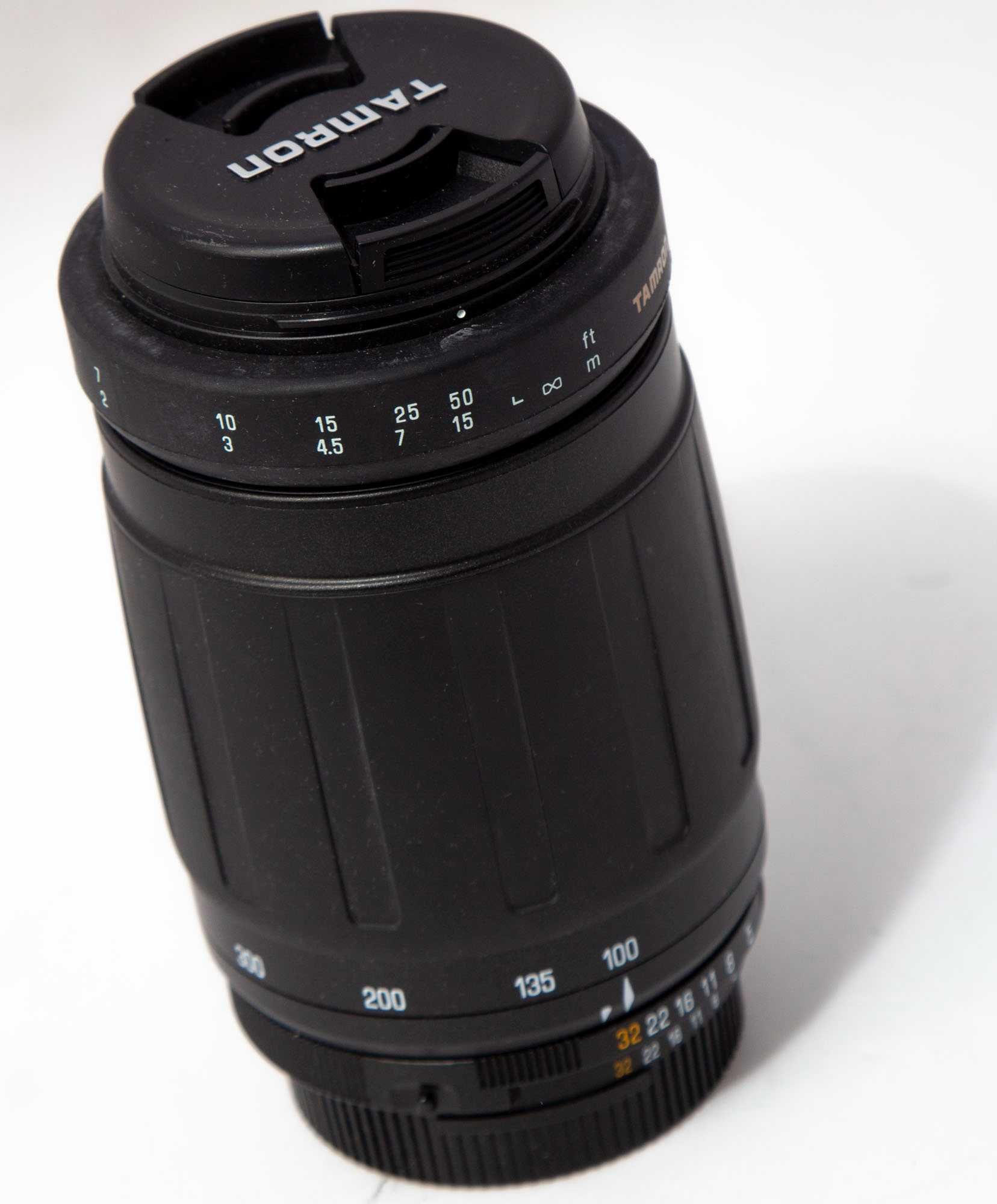 Nikon digital objetiva 100-300mm da Tamron  autofocus