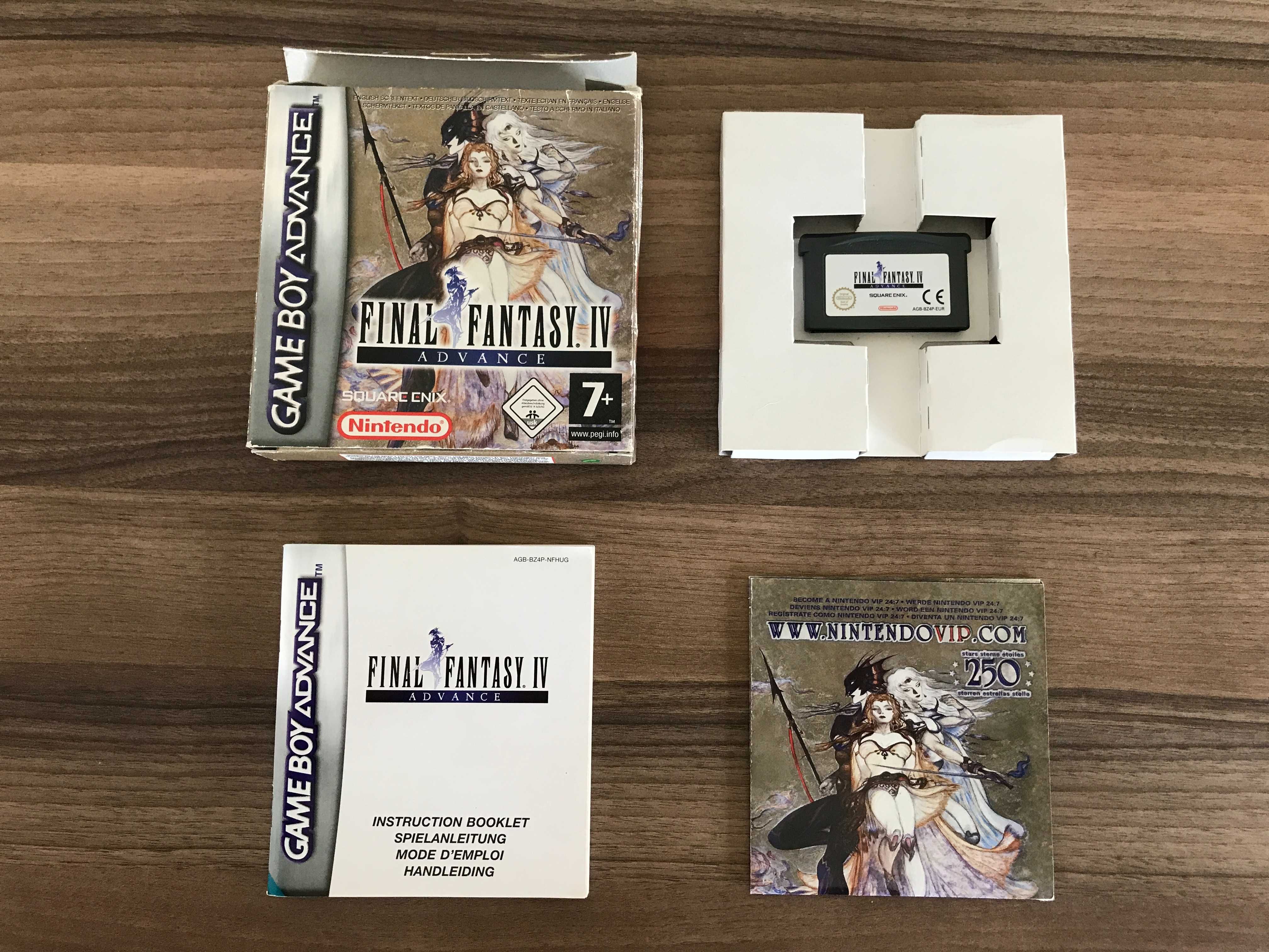 Final Fantasy IV 4 Advance Game Boy, EUR