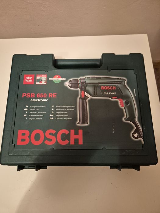 Nowa wiertarka Bosch - PSB 650 RE