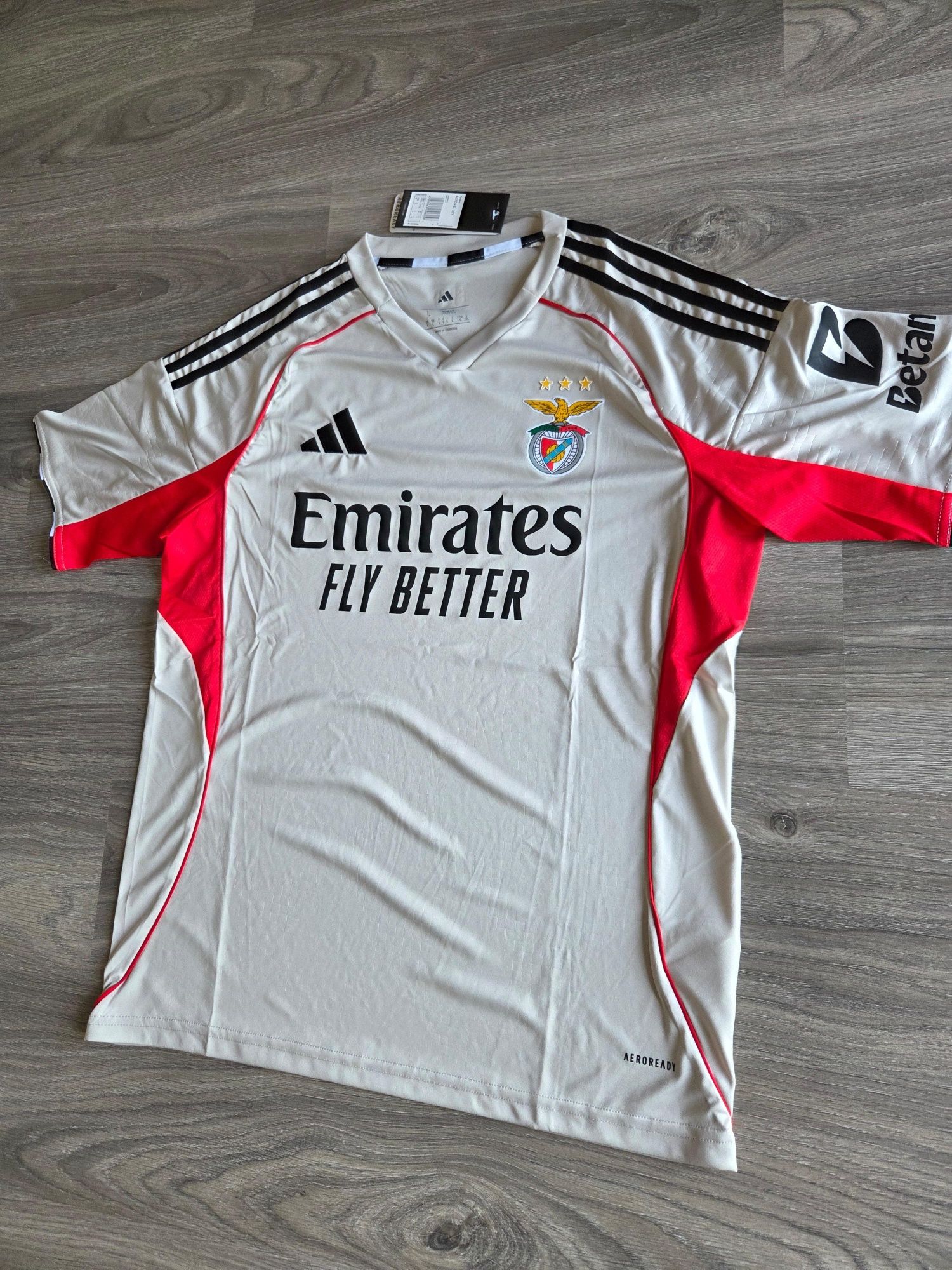 Camisola SL Benfica 25/26 beje