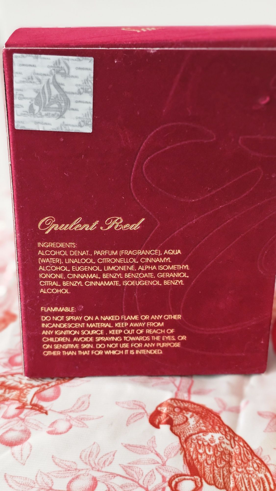 Lattafa Opulent red 100 ml