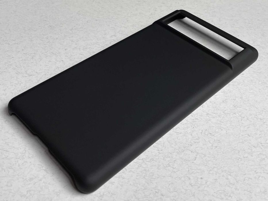 Google Pixel 6 чохол матовий пластик чорний тонкий BLACK чехол